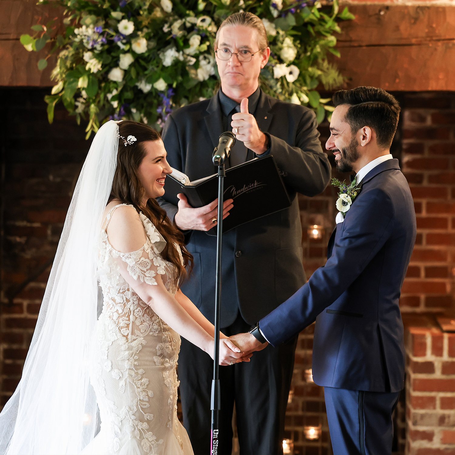 Smithville Inn Wedding Officiant: Amber and Christian