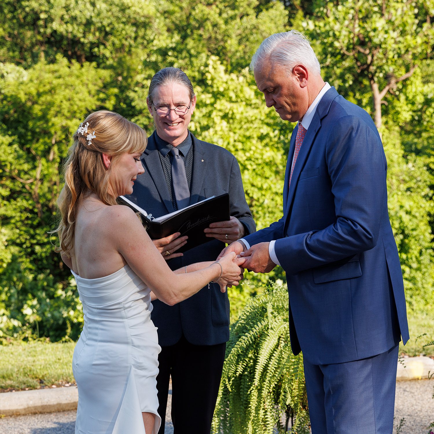 Philadelphia Country Club Wedding Officiant Michael Chadwick