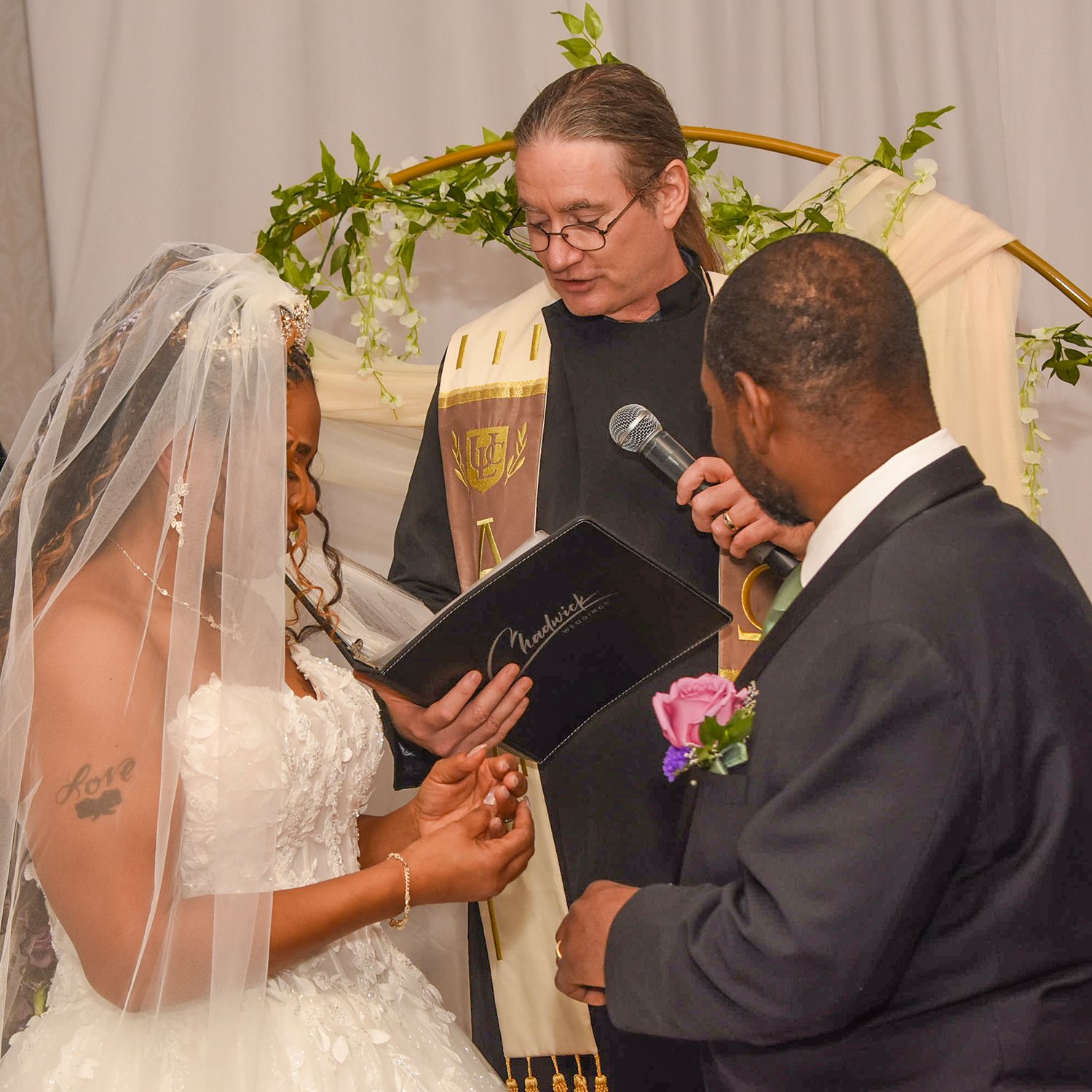 Claymont DE The Waterfall Wedding Officiant