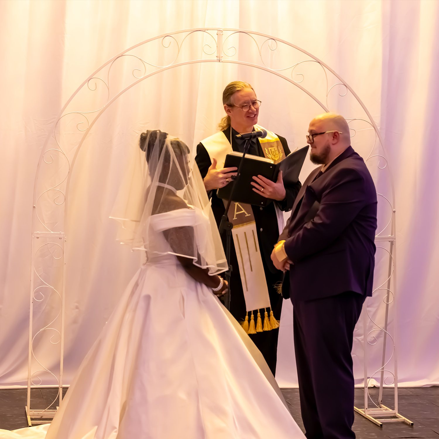 Wedding Officiant at the Westin Mt. Laurel: Yasmine and Zachary