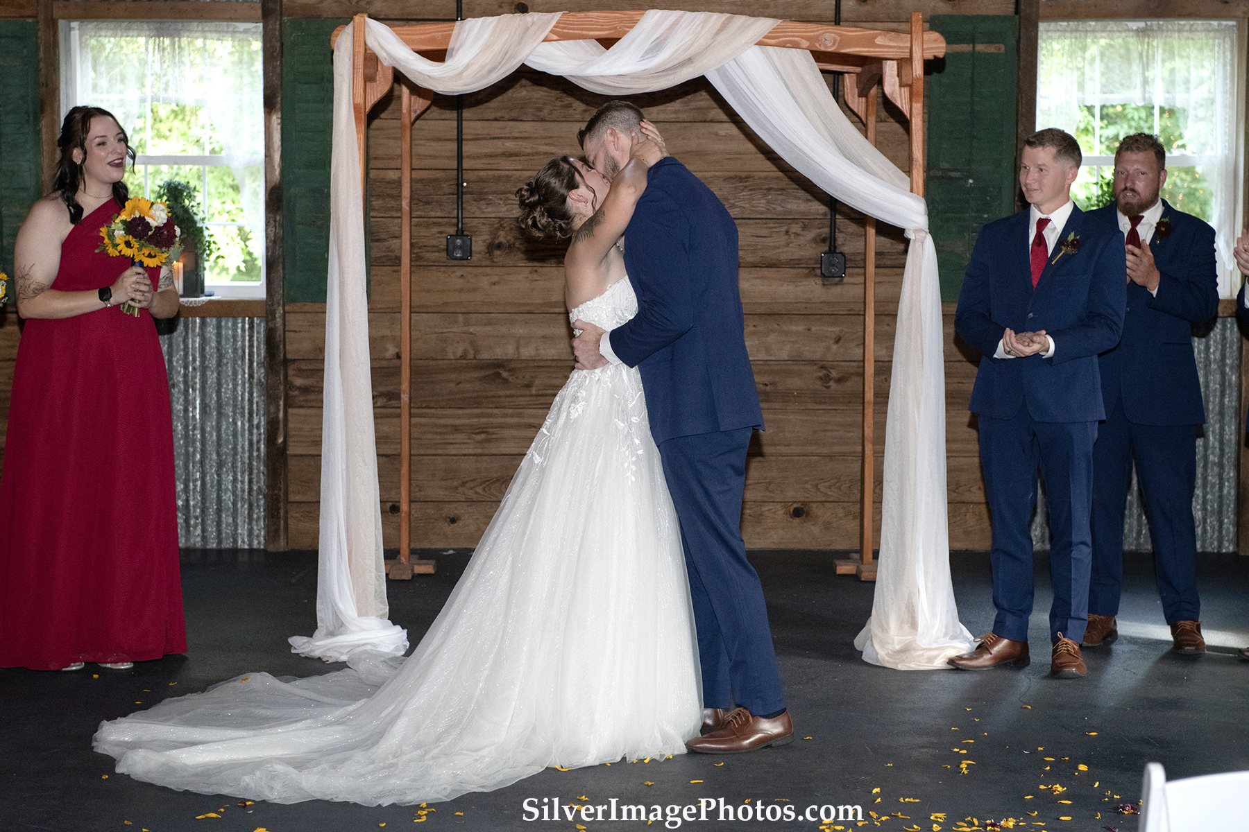 Cecil Creek Farm Wedding Officiant - Photo by Silver Image Photography
