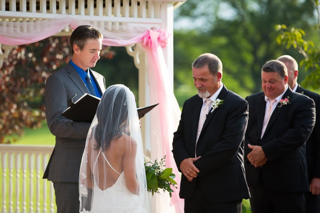 Chadwick Weddings NJ affordable officiant celebrant minister Indian Spring CC Evesham Markton