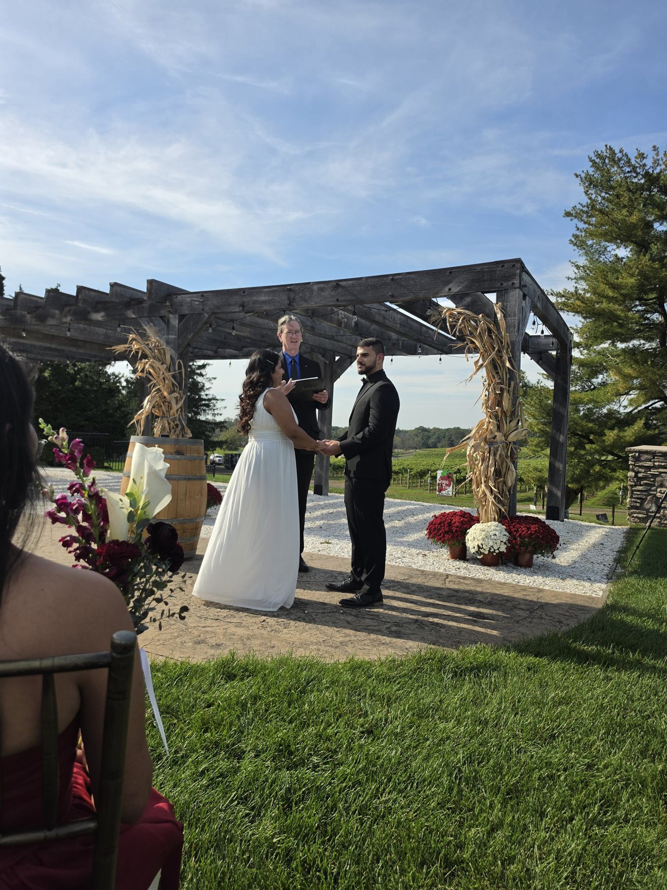 Laurita Winery Wedding Officiant
